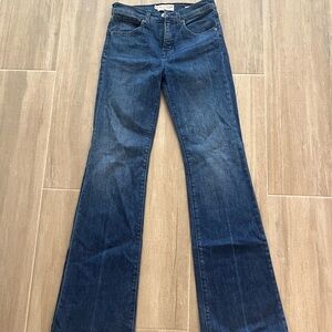 NILI LOTAN 

 Dark Blue Flare Jeans